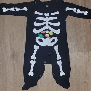 9m skeleton pajamas
